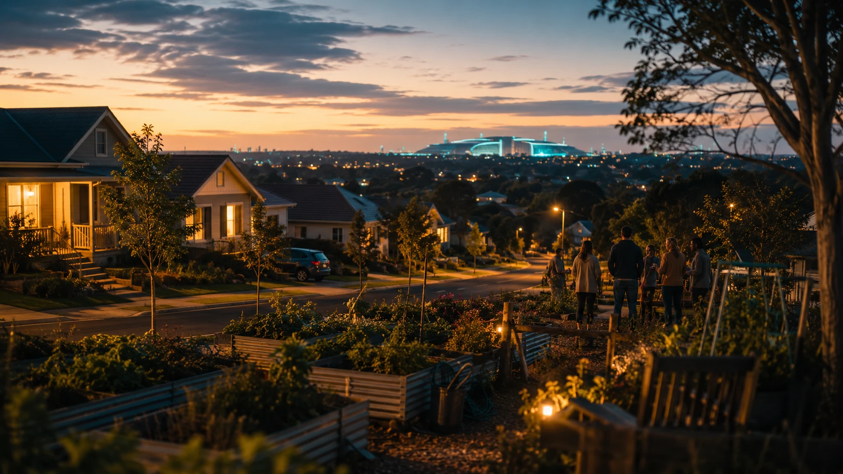 A Victorian community sharing in the dividend